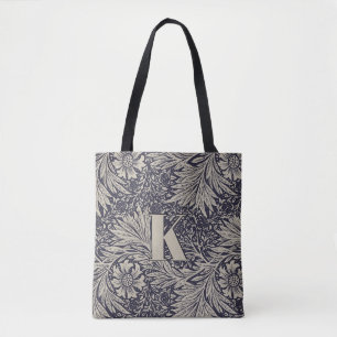Vintag William Morris Marigold Pattern Monogram Tasche