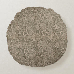 Vintag William Morris Marigold Rundes Kissen