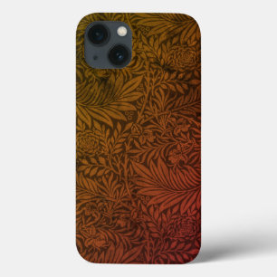 Vintag William Morris Orange Larkspur Botanisch Case-Mate iPhone Hülle