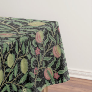 Vintag William Morris Pomegranates Fruchtmuster Tischdecke