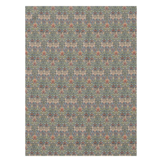 Vintag William Morris Snakehead Tischdecke (Vorderseite)