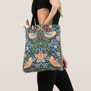 Vintag William Morris Strawberry Thief Pattern Tasche