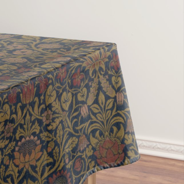 Vintag William Morris Violet und Columbine Tischdecke (Beispiel)