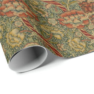 Vintag William Morris Wandle Wrapping Paper Geschenkpapier