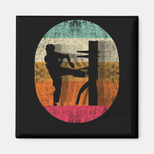 Vintag Wing Chun TShirt Martial Arts Magnet