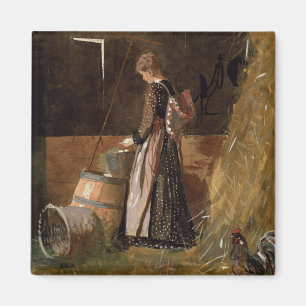 Vintag Winslow Homer Frischeier Magnet