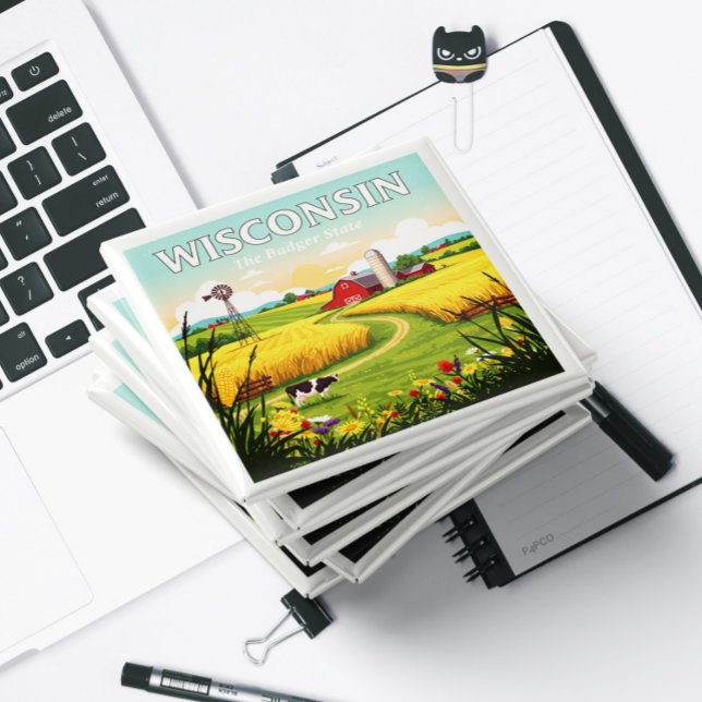 Vintag Wisconsin Magnet (Von Creator hochgeladen)