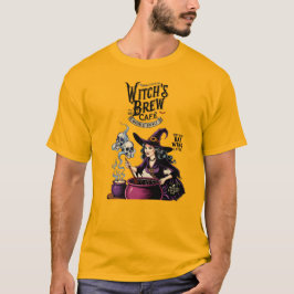 Vintag Witch's Brew Café T Shirt