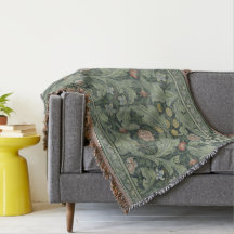 Vintag Woodland William Morris Green