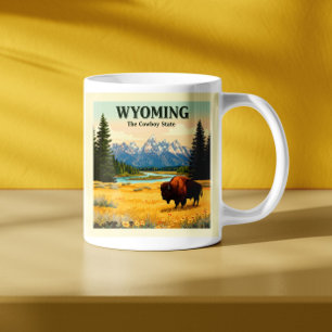 Vintag Wyoming Kaffeetasse