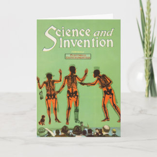 Vintag X Ray People Guthaben Science Fiction Erfin Karte