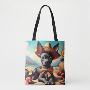 Vintag Xoloitzcuintle Tasche
