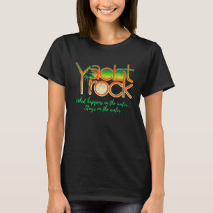 Vintag Yacht Rock Party Bootshand T-Shirt