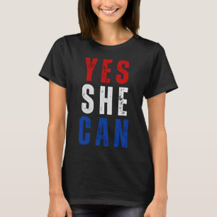 Vintag Yes She Can Kamala Harris 2024 T-Shirt