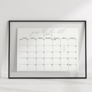 Vintag zeitlose Blumenschauer Poster