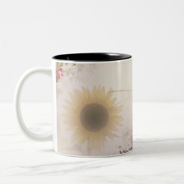 Vintag Zweifarbige Tasse (Links)