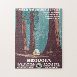Vintage1938 Sequoia National Park Poster