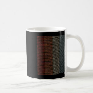 Vintage 10000 Ziffern i-Zeichen - Mathematik - Kaffeetasse