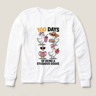 Vintage 100 Jours d'École Oie Ridicule