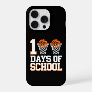 Vintage 100 Tage Schule Basketball Sport Spaß iPhone 15 Pro Hülle