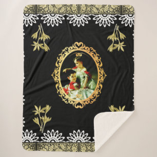 Vintage 115 sherpadecke