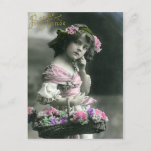 Vintage 12 postkarte