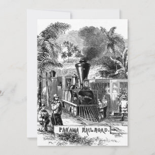 Vintage 1800 Panama Canal Modèle ferroviaire
