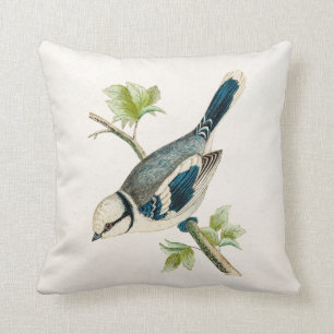 Vintage 1800s blaues kissen