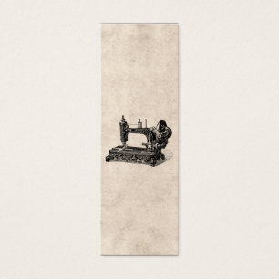 Vintage 1800s Nähmaschine-Illustration