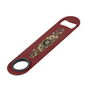 Vintage 1884 Cartouche Ornament Monogram Modèle
