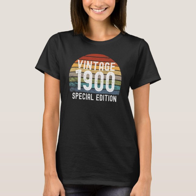 Vintage 1900 Sonderausgabe Sunset Anniversary Bi T-Shirt (Vorderseite)