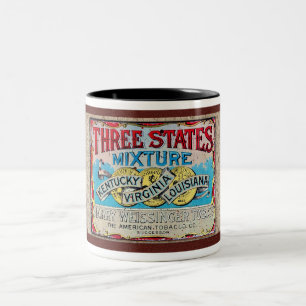 VINTAGE 1900S TOBACCO TIN Mug