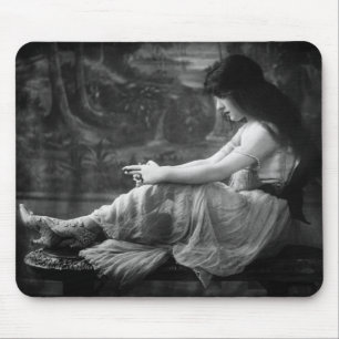 Vintage 1913 Evelyn Nesbit Mousepad
