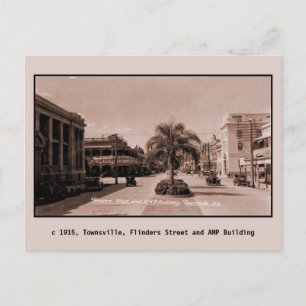 Vintage 1915 Townsville Queensland Postkarte