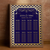 Vintage 1920's Art Deco Gatsby Wedding Seating