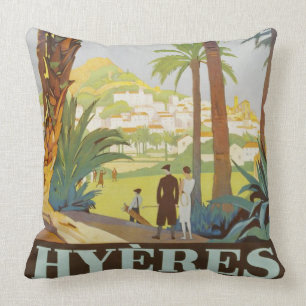 Vintage 1925 Côte d'Azur - Grand Hyères Coussin