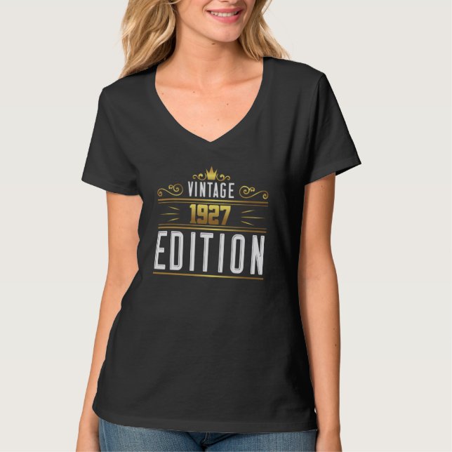 Vintage 1927 Edition T-Shirt (Vorderseite)