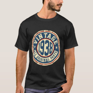 Vintage 1938 alle Vorlagen-Teile T-Shirt