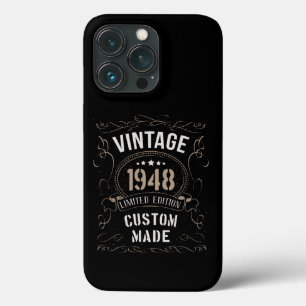 Vintage 1948 Limitierte Auflage Maßgefertigtes Cas Case-Mate iPhone Hülle