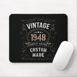 Vintage 1948 Limitierte Auflage Maßgeschneidert Mousepad