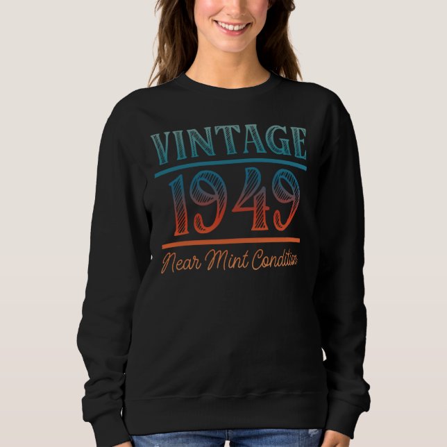Vintage 1949 Near Mint Condition Sweatshirt (Vorderseite)