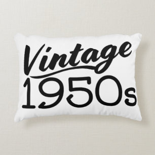 Vintage 1950er Jahre Dekokissen