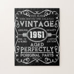 Vintage 1951 Man Myth Legend 70th Birthday<br><div class="desc">Mit diesem niedlichen und farbenfrohen Design machen Sie Ihre Geburtstagsfeier noch attraktiver. Eine perfekte Ergänzung für Ihre Geburtstagskollektion. Ein Muss Kleidung für einen Geburtstagsfeier tragen.</div>