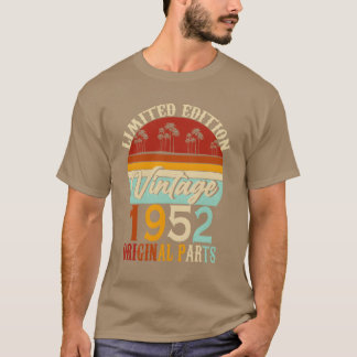 Vintage 1952 Vintage Geburtstag Retro Geschenk Ges T-Shirt
