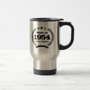 Vintage 1954 Kaffee-Tasse, gealtert bis zur Perfek Reisebecher