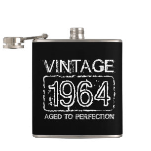 Vintage 1964 alterten zur Perfektionsflasche für Flachmann