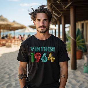 Vintage 1964 limitierte Auflage zum 60. Geburtstag T-Shirt
