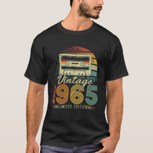 Vintage 1965 Retro-Kassette 1965 61. Geburtstag 61 T-Shirt