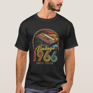 Vintage 1966 Retro-Kassette 1966 60. Geburtstag 60 T-Shirt