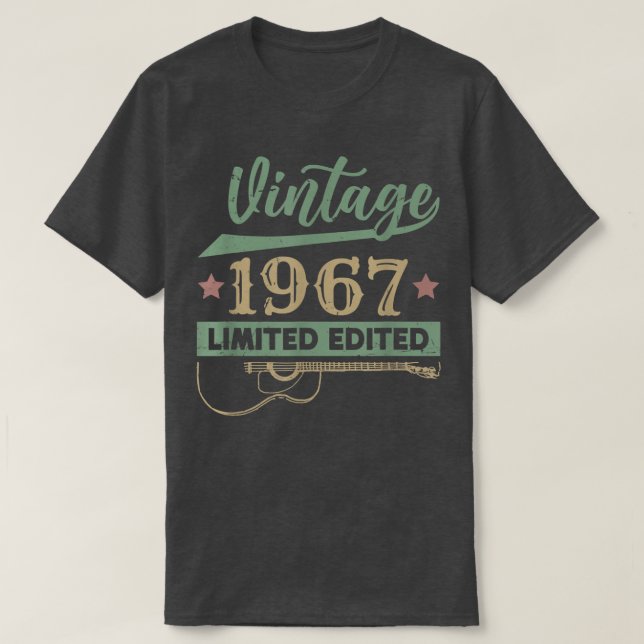 Vintage 1967 Limited EditionGuitar 3157 T-Shirt (Design vorne)